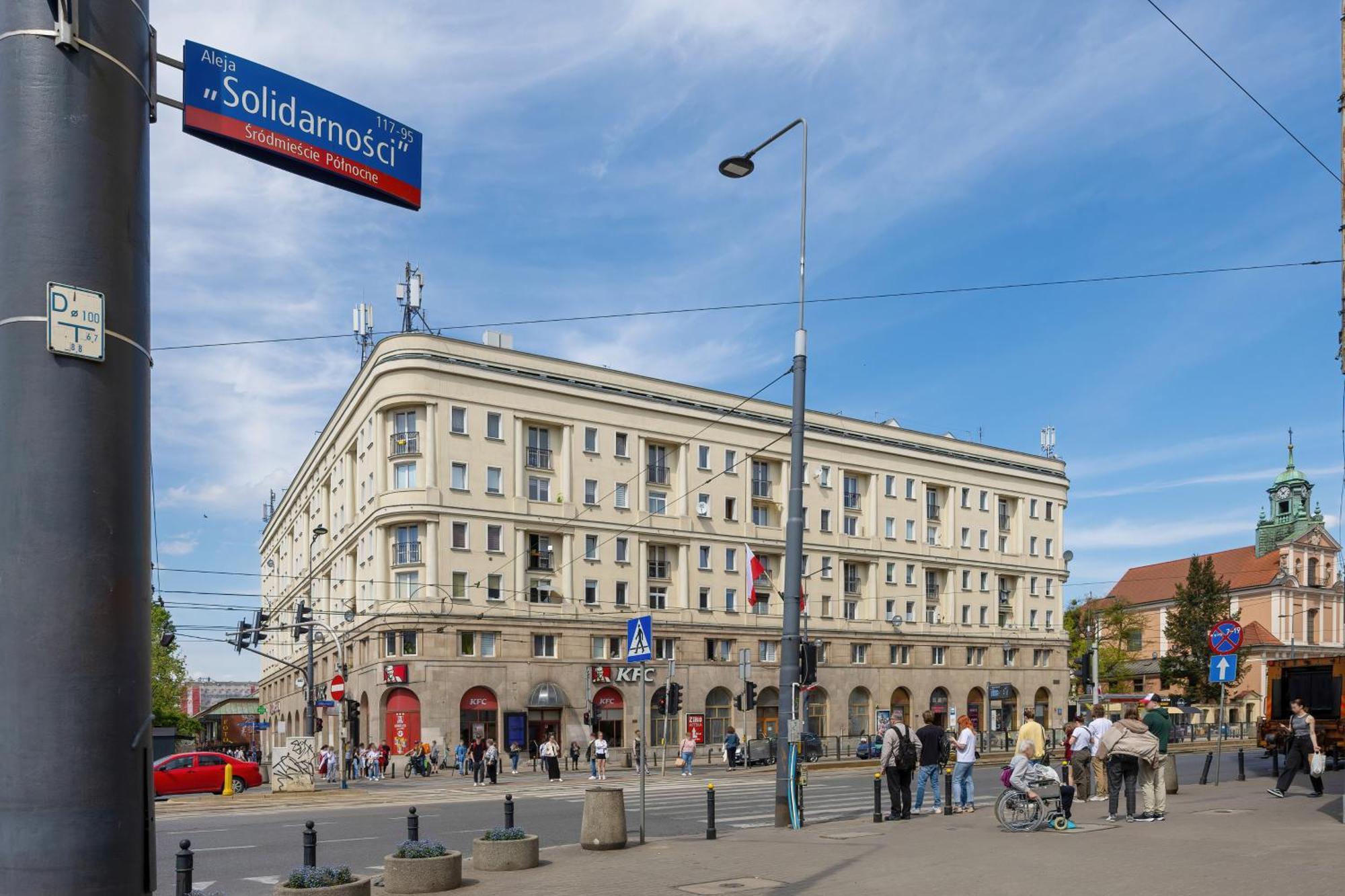 J&W Apartments Studio Solidarnosci Varsovia Exterior foto